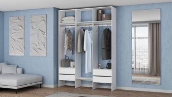 Напольный Стеллаж для одежды Мирта 58 BMS