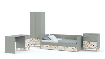 Современная Детская комната Эльза 3 BMS