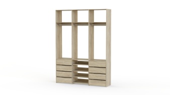 Напольный Стеллаж для одежды Мирта 95 BMS