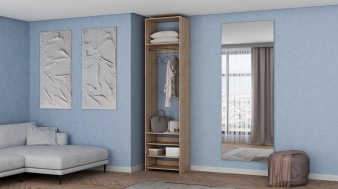 Стеллаж для одежды Мирта 78 BMS для хранения