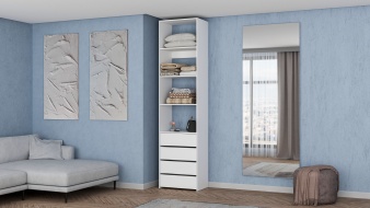 Напольный Стеллаж для одежды Мирта 35 BMS