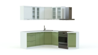 Кухня Греция 02 BMS по индивидуальному заказу