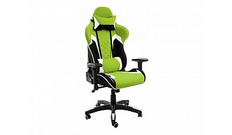 Кресло игровое Prime зеленого цвета