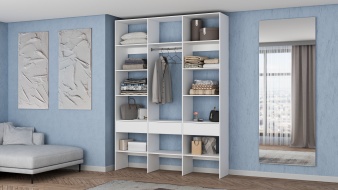 Напольный Стеллаж для одежды Мирта 50 BMS