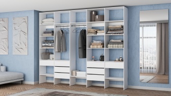 Напольный Стеллаж для одежды Мирта 72 BMS