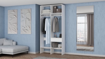 Напольный Стеллаж для одежды Мирта 42 BMS