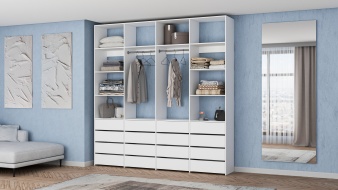 Напольный Стеллаж для одежды Мирта 63 BMS