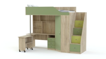 Детская кровать чердак Мерабель 1