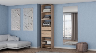 Стеллаж для одежды Мирта 77 BMS для хранения