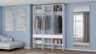 Напольный Стеллаж для одежды Мирта 51 BMS