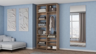 Стеллаж для одежды Мирта 83 BMS для хранения