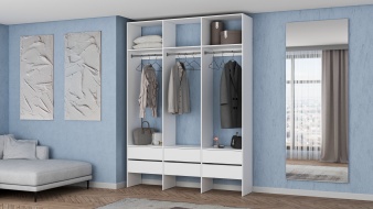 Напольный Стеллаж для одежды Мирта 55 BMS