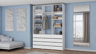 Напольный Стеллаж для одежды Мирта 49 BMS