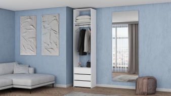 Напольный Стеллаж для одежды Мирта 33 BMS