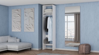 Напольный Стеллаж для одежды Мирта 28 BMS