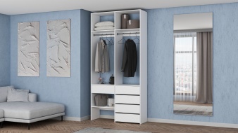 Напольный Стеллаж для одежды Мирта 46 BMS