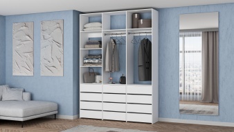 Напольный Стеллаж для одежды Мирта 48 BMS