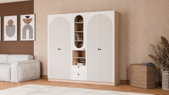 Шкаф распашной Вивьен 25 BMS