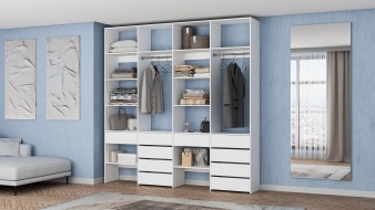 Напольный Стеллаж для одежды Мирта 61 BMS