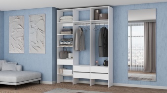 Напольный Стеллаж для одежды Мирта 53 BMS