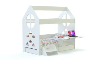 Кровать-домик Лимпо 12.14 BMS из МДФ