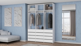 Напольный Стеллаж для одежды Мирта 47 BMS