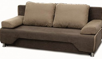 Прямой диван Дона БД BMS коричневый