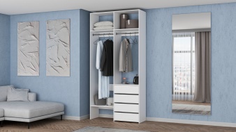 Напольный Стеллаж для одежды Мирта 45 BMS