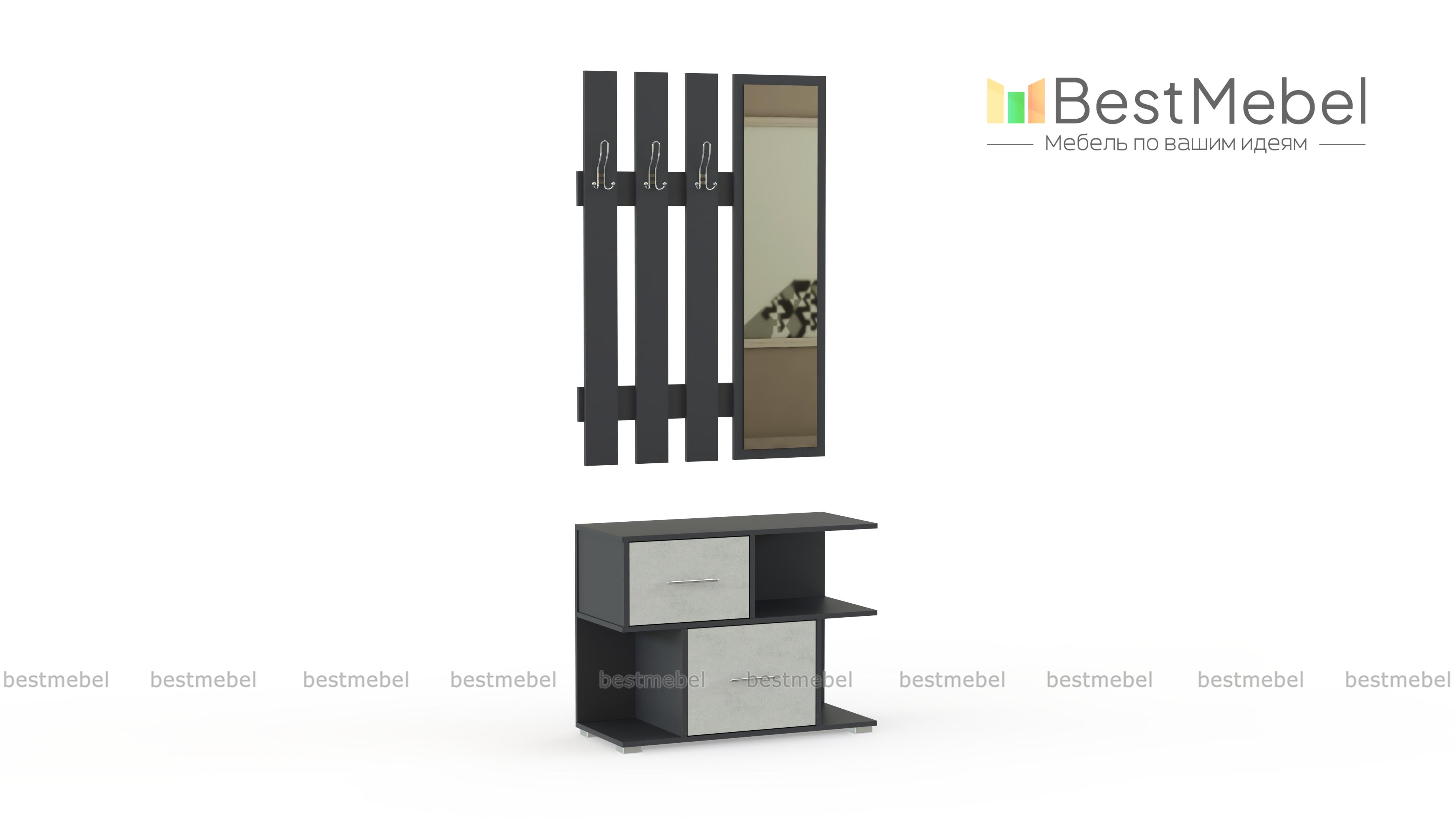 Прихожая Идеал 25 BMS - Фото