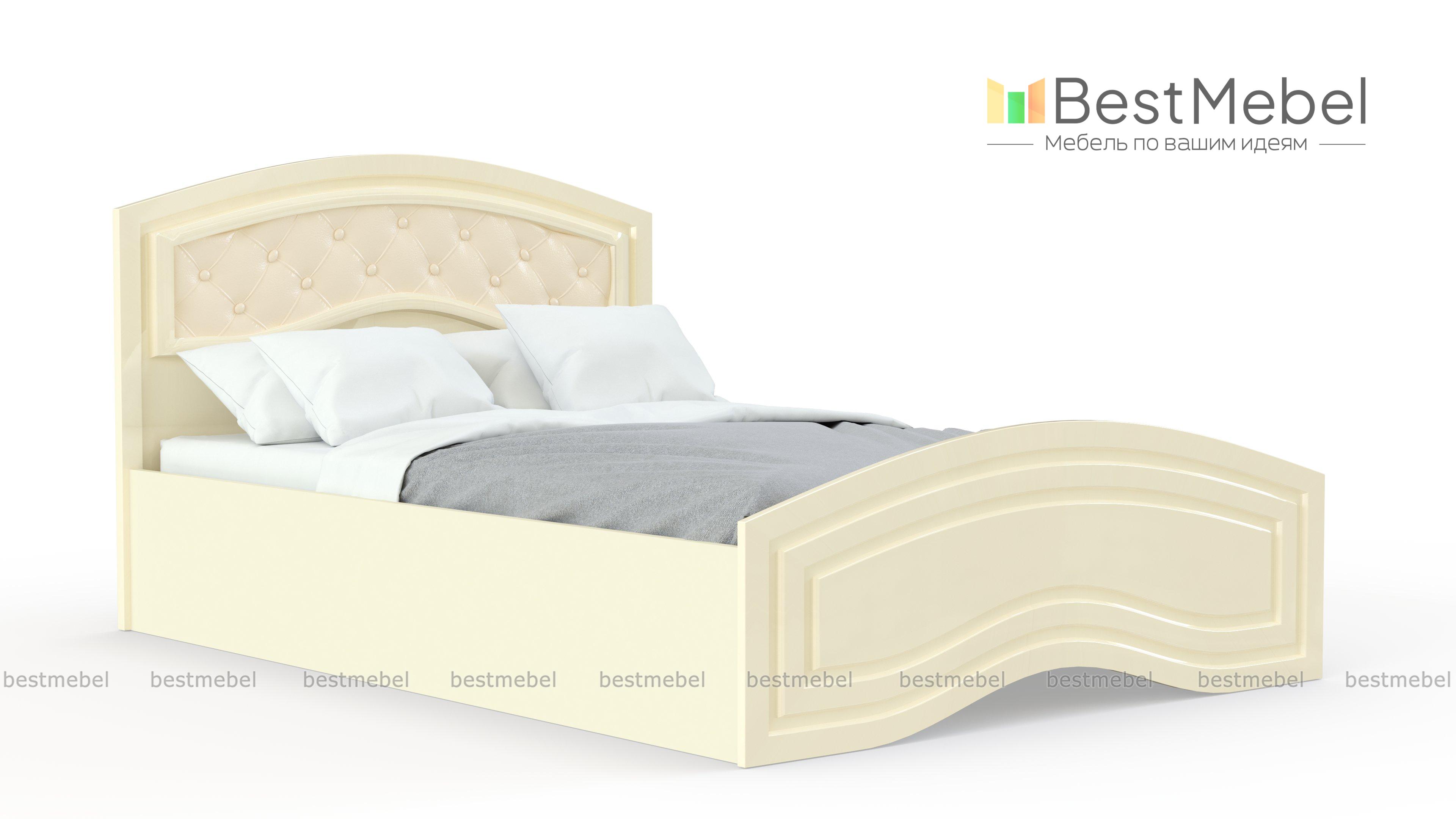 Кровать Мари Блеск 2 BMS - Фото