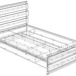 Схема сборки Кровать Сибил BMS