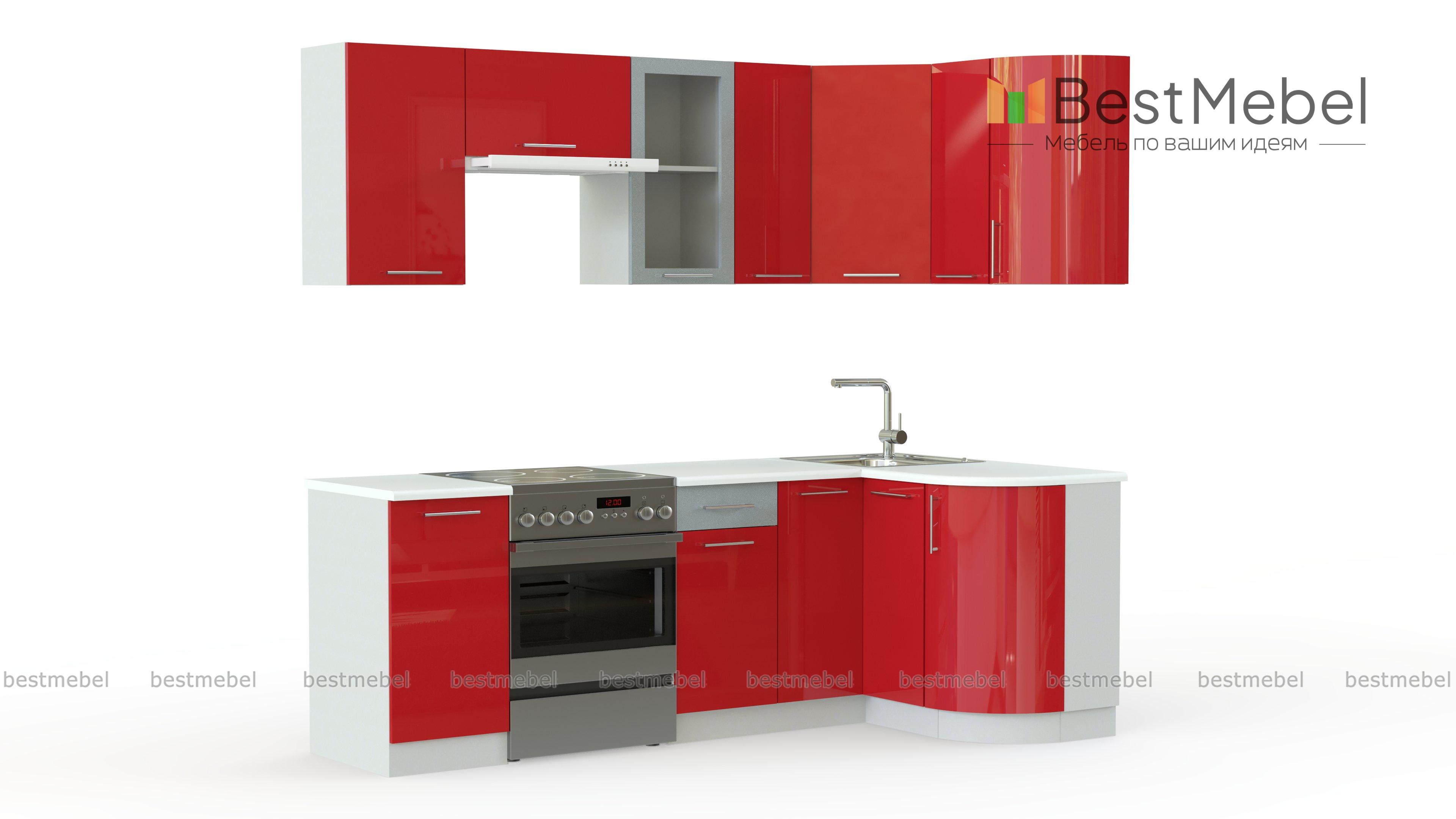 Кухня Классика 1 угловая BMS - Фото