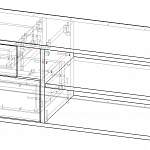 Чертеж Тумба Омега BMS