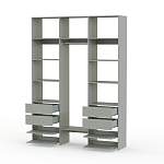 Стеллаж для одежды Мирта 94 BMS - Фото 8