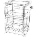 Тумба прикроватная Гойя 10 BMS