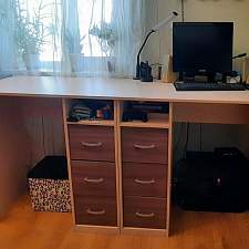 Письменный стол для двоих Дублин-7 BMS