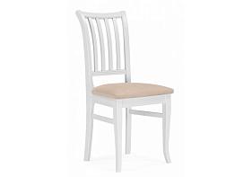 Деревянный стул Фрезино с проножкой бежевого цвета