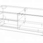 Чертеж Тумба RTV Cмарт 07 BMS