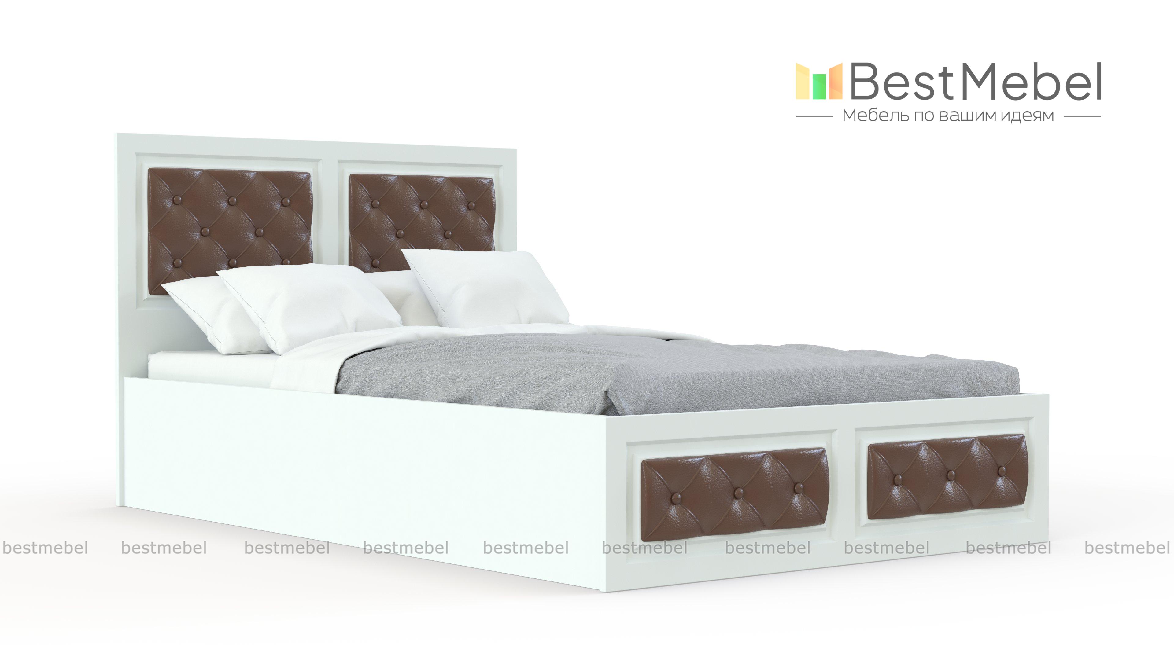Кровать Мари Блеск 3 BMS - Фото