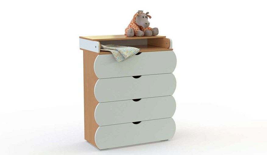 Пеленальный комод Трея 2 BMS - Фото