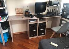 Письменный стол для двоих Дублин-7 BMS