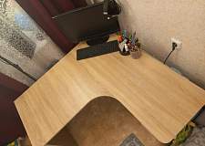 Угловой письменный стол Лайт-2У с ящиками BMS