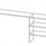 Чертеж Надставка для стола Мики BMS