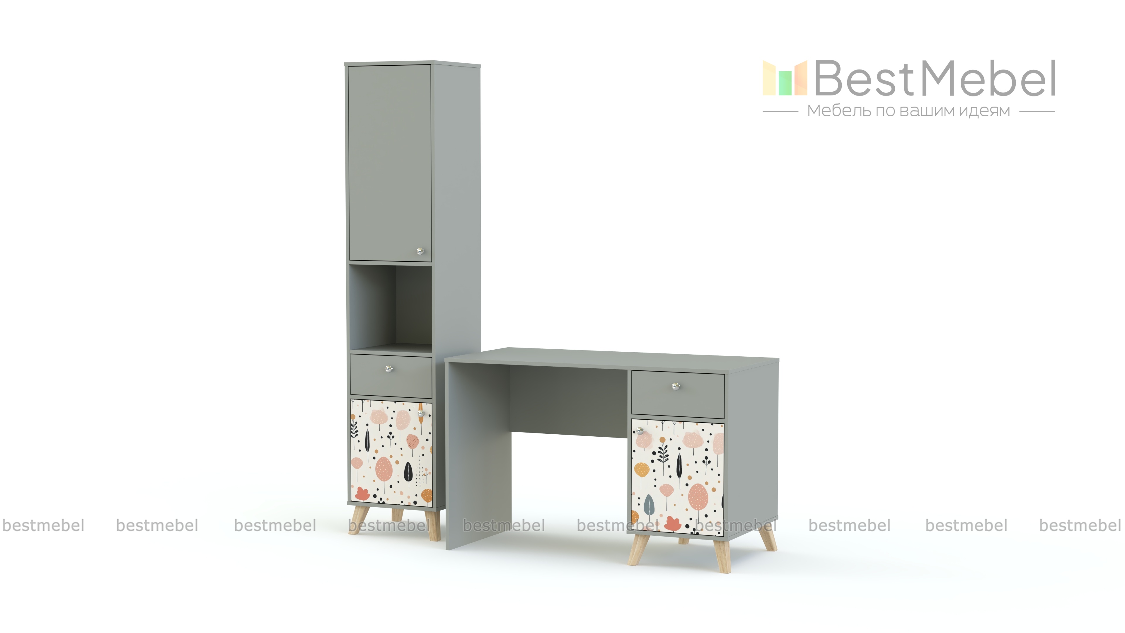 Стол письменный Эльза 6 BMS