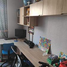 Угловой письменный стол для двоих Виктория 20 BMS