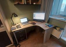 Стол угловой компьютерный Нина BMS