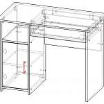 Чертеж Письменный стол СП-2 BMS