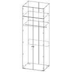 Схема сборки Шкаф распашной Джосс 8 BMS