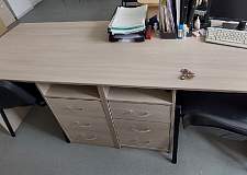 Письменный стол для двоих Дублин-7 BMS