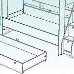 Чертеж Трехъярусная кровать Айва 10.1 BMS